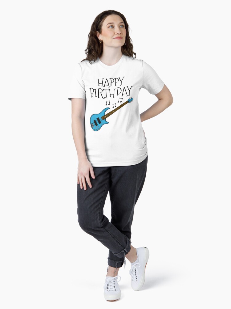 Bass Player T Shirt Bass Equals Happiness Tee Bassist Gift