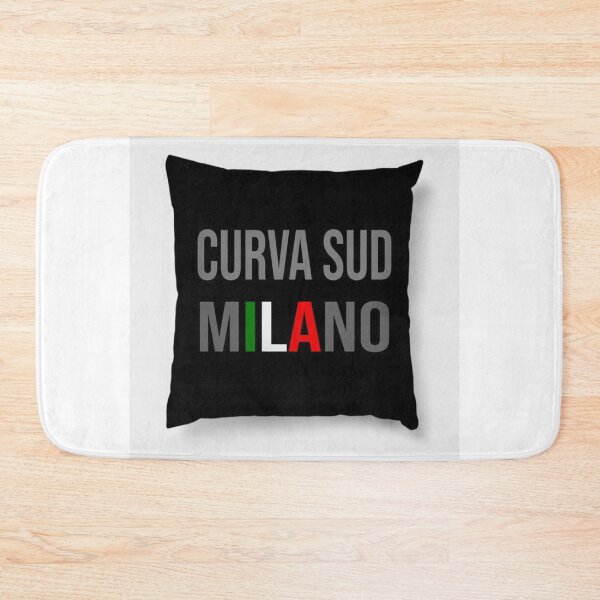 Item preview, Pillow CURVA SUD MILANO designed and sold by TiendaRoja.