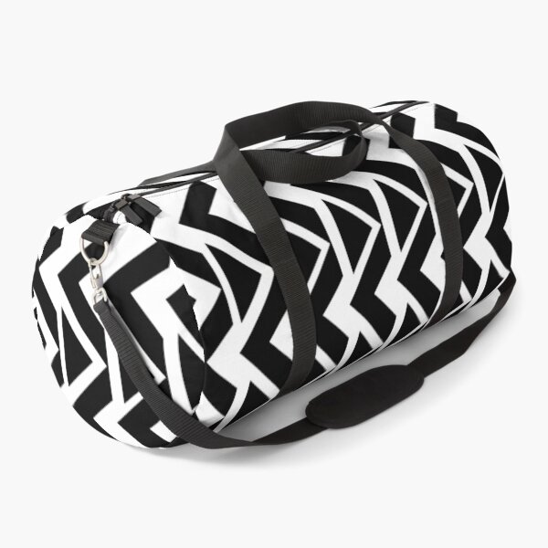 Item preview, Black and White Triangle Chevron Stripe Pattern designed and sold by Nisha Prabhu.