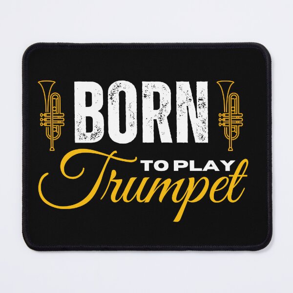 Item preview, Born to play trumpet designed and sold by annoying-shirts.