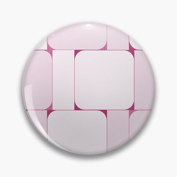 Item preview, Pink squares with fuchsia borders designed and sold by marufemia.