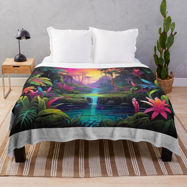 Item preview, Enigmatic Neon Wilderness (659) designed and sold by WASjourney.