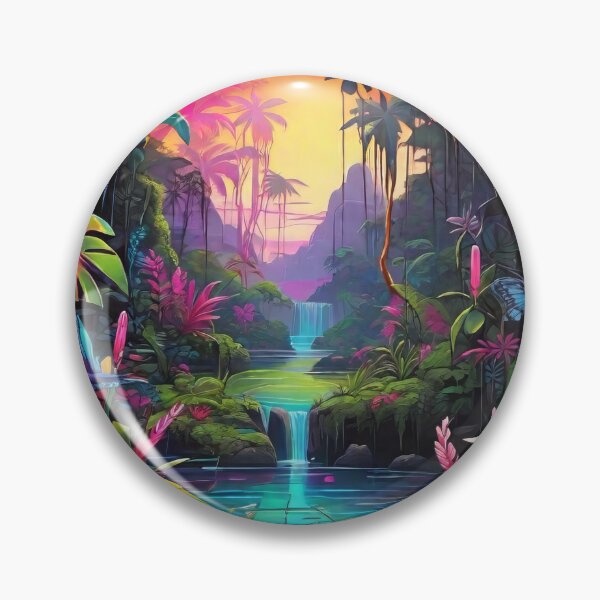 Item preview, Enigmatic Neon Wilderness (659) designed and sold by WASjourney.