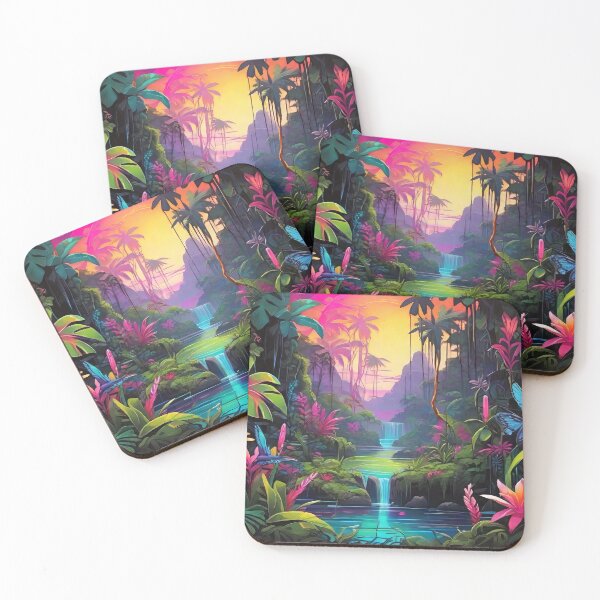 Item preview, Enigmatic Neon Wilderness (659) designed and sold by WASjourney.