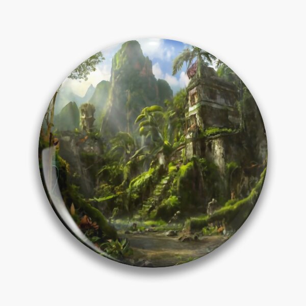 Item preview, The lost city with a lot vegetation designed and sold by M-Y-A-R-T-.