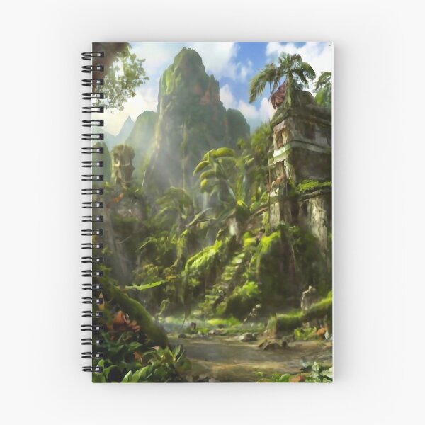 Item preview, The lost city with a lot vegetation designed and sold by m-y-A-I-A-R-T-.