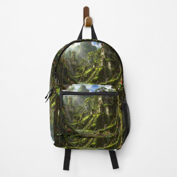 Item preview, The lost city with a lot vegetation designed and sold by M-Y-A-R-T-.