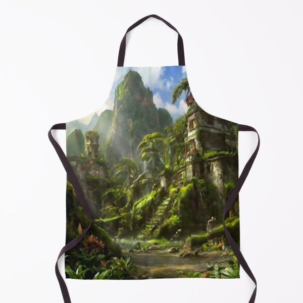 Item preview, The lost city with a lot vegetation designed and sold by M-Y-A-R-T-.
