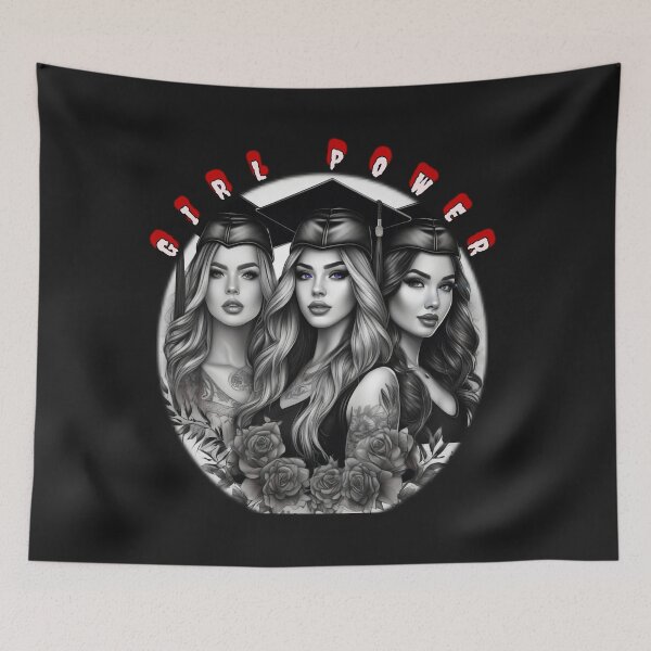 Item preview, Girl power 3 strong women graduates designed and sold by sailorsam1805.