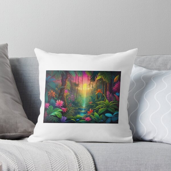 Item preview, Neon Jungle Tapestry (662) designed and sold by WASjourney.