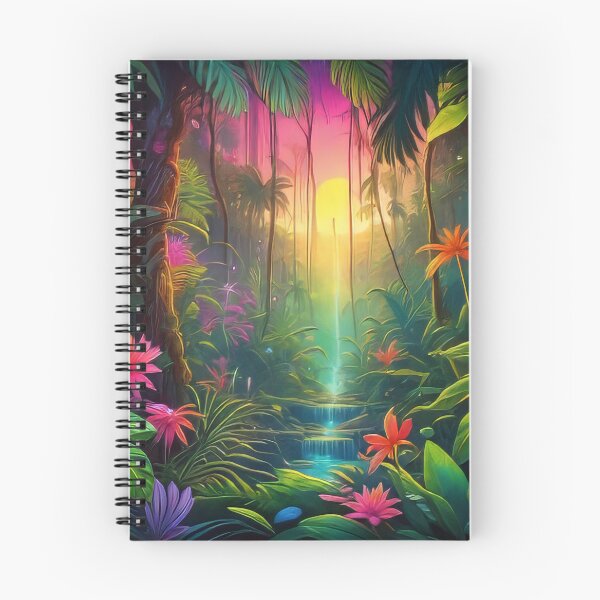 Item preview, Neon Jungle Tapestry (662) designed and sold by WASjourney.