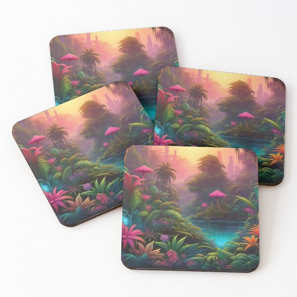 Item preview, Vibrant Neon Fauna (663) designed and sold by WASjourney.