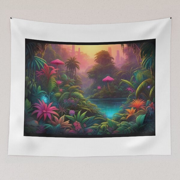 Item preview, Vibrant Neon Fauna (663) designed and sold by WASjourney.