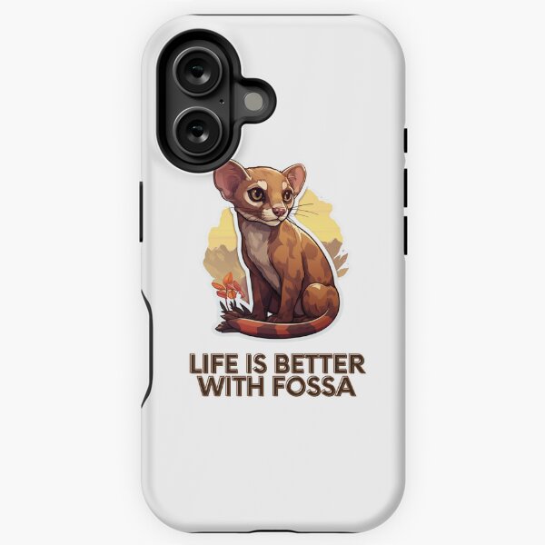 Item preview, Life is better with Fossa designed and sold by SMARTKIT  DESIGNAGENCY.