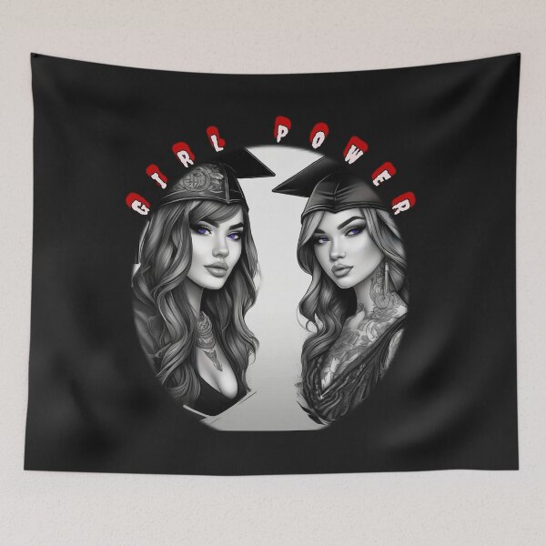 Item preview, Girl power 2 strong women graduates designed and sold by sailorsam1805.