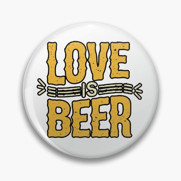 Item preview, LOVE IS BEER ! designed and sold by NebulaWhimsy.