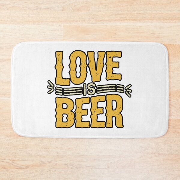Item preview, LOVE IS BEER ! designed and sold by NebulaWhimsy.