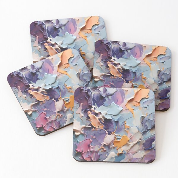 Item preview, Vibrant colors splashed art designed and sold by SrumbleArt.