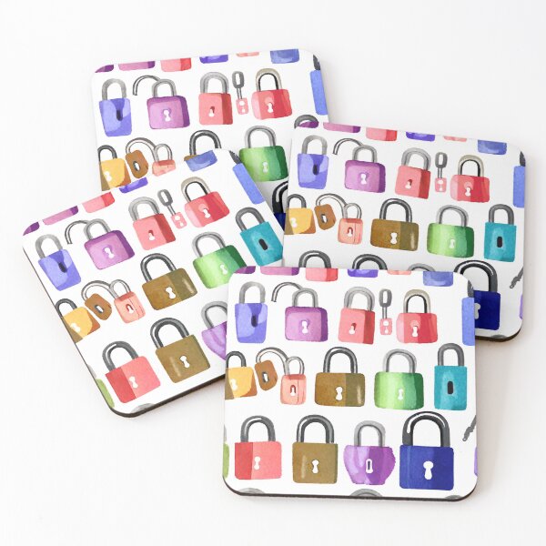 Item preview, Coloured Padlocks designed and sold by Andykinoz.