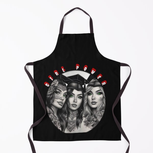 Item preview, Girl power, tattooed green eyed women graduates designed and sold by sailorsam1805.