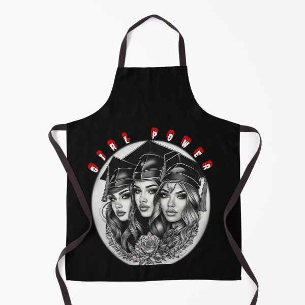 Item preview, Girl power, cool tattooed green eyed women graduates designed and sold by sailorsam1805.