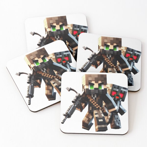 Item preview, Call of my Duty blocky soldier designed and sold by PowerUpPalette.