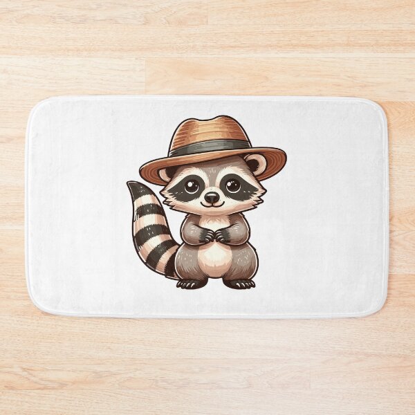 Item preview, Coati with Hat designed and sold by ArtfulWeave.