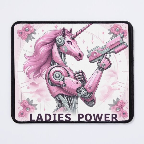 Item preview, ladies power unicorn princes pink pink power, grl, girl, power, girl power designed and sold by szpaku888.