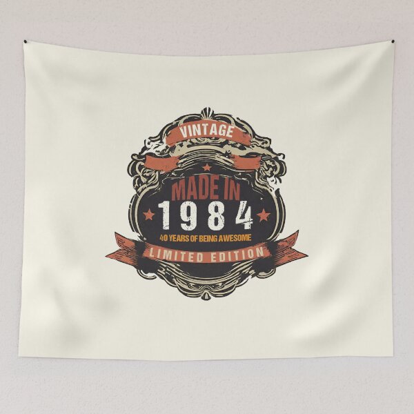 Item preview, Copie de Copie de Copie de Copie de Copie de Copie de Copie de Vintage Made in 1974  50 Years birthday of Being Awesome  designed and sold by Crea-mood.