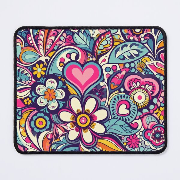 Item preview, Cute 70s Floral Wallpaper designed and sold by ollie-shop.