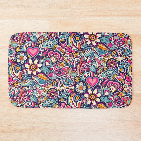 Item preview, Cute 70s Floral Wallpaper designed and sold by ollie-shop.