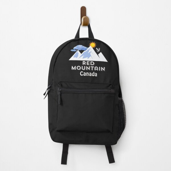 Item preview, Red Mountain Canada. White text. Gift Ideas For The Ski Enthusiast. designed and sold by LindaLG.