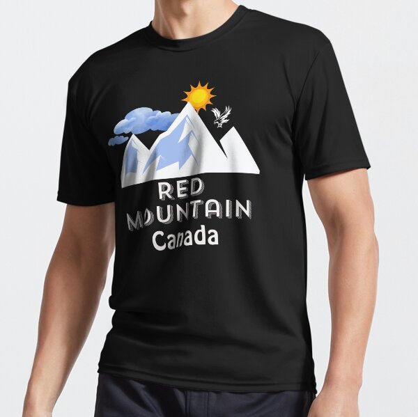 Item preview,  Red Mountain Canada. White text. Gift Ideas For The Ski Enthusiast. designed and sold by LindaLG.