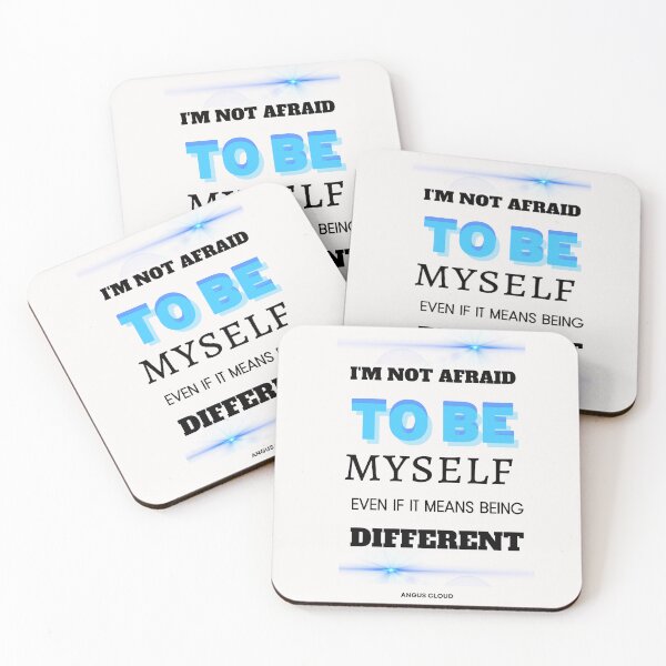 Item preview, I'm not afraid to be my selft Angus Cloud quote designed and sold by Inayvision.
