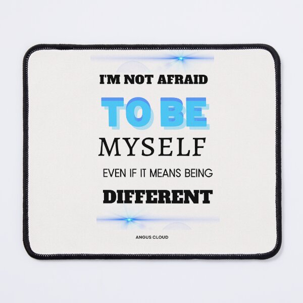 Item preview, I'm not afraid to be my selft Angus Cloud quote designed and sold by Inayvision.