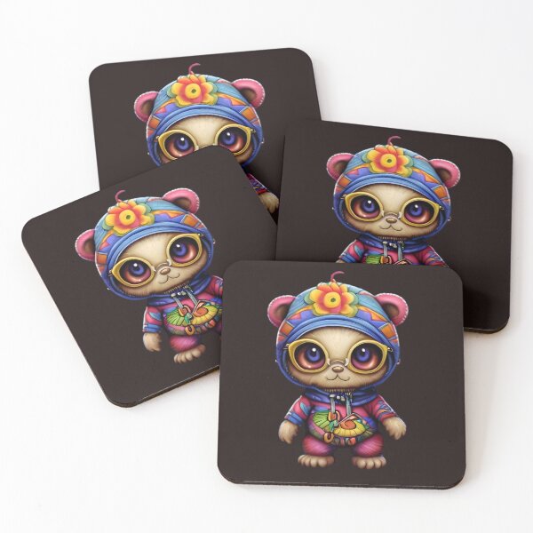 Item preview, Cool little bear designed and sold by Beerunya.
