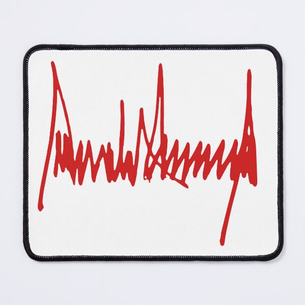 Item preview, Donald Trump Signature in Red designed and sold by Gentle40Winks.