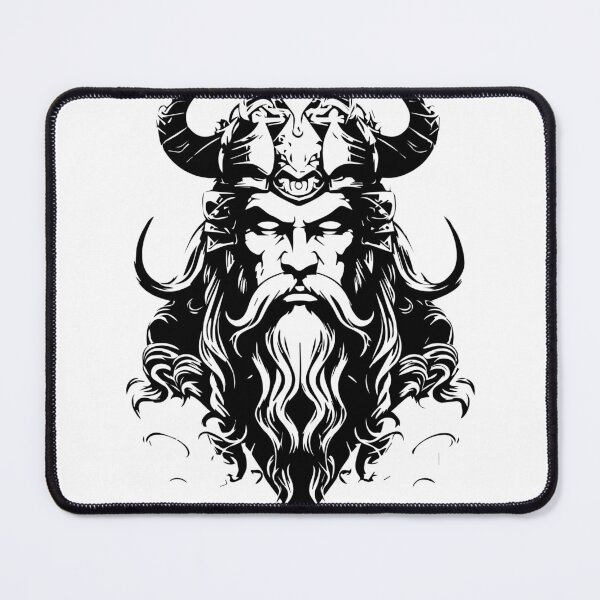 Item preview, Heimdall Black and White Design designed and sold by VMPrinting.