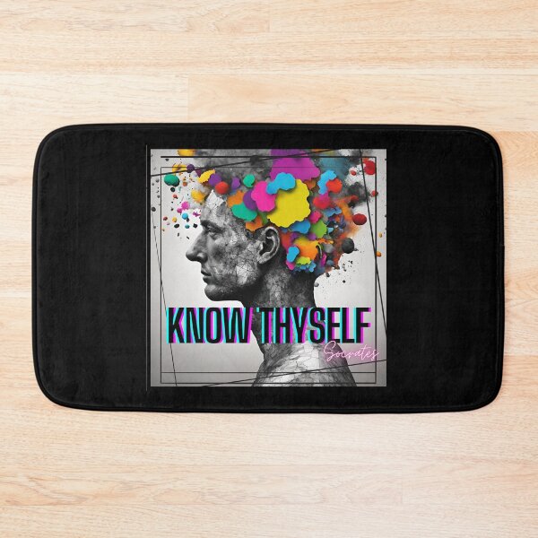 Item preview, Socrates Philosophy Know Thyself | Philosophical Wisdom designed and sold by StoicStreet.