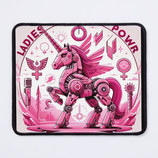 Item preview, ladies power unicorn princes pink pink power, grl, girl, power, girl power designed and sold by szpaku888.