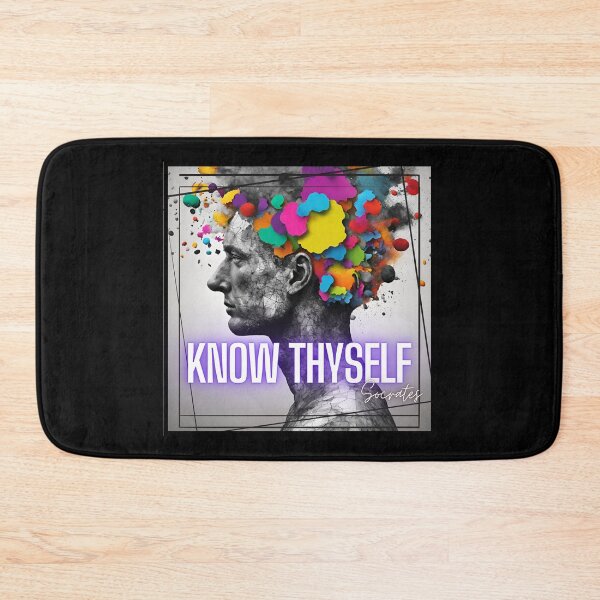 Item preview, Socrates Philosophy Know Thyself | Philosophical Wisdom designed and sold by StoicStreet.