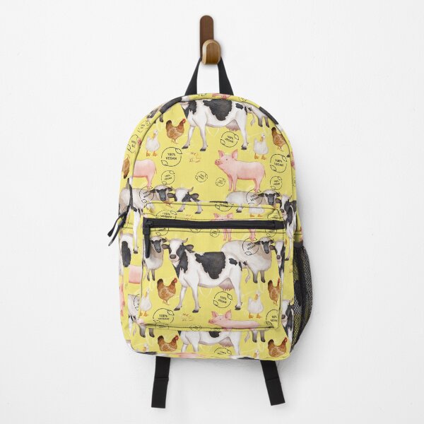 Item preview, Copy of sunshine yellow vegan for the animals designed and sold by Haybow-Podge.