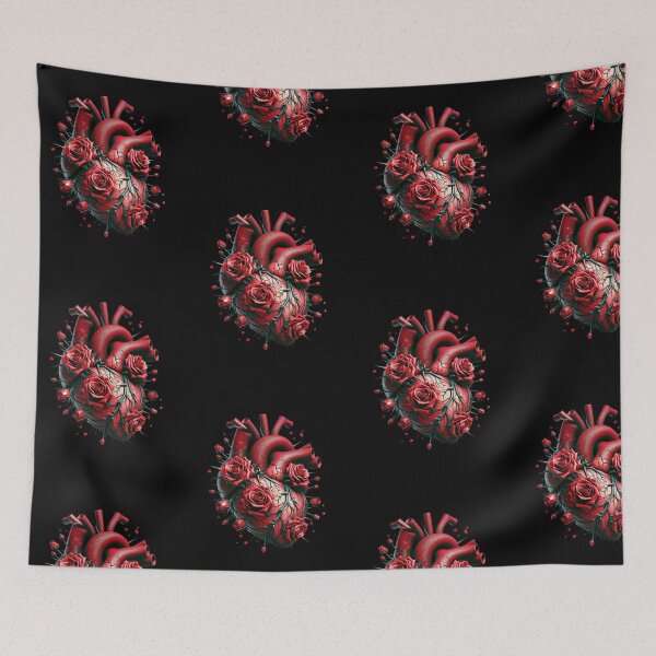 Item preview, Rose heart designed and sold by Francesca Sarno.