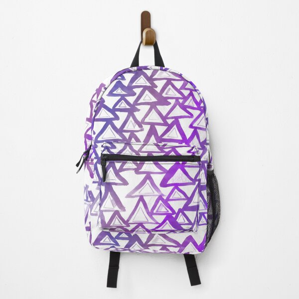 Item preview, Watercolor abstract triangles painting | dusty purple abstract triangles lines drawing designed and sold by lausn.