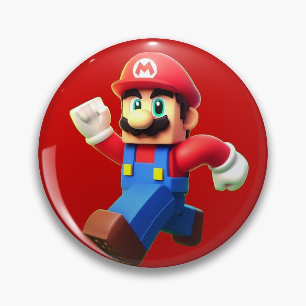 Item preview, blocky red plumber designed and sold by PowerUpPalette.