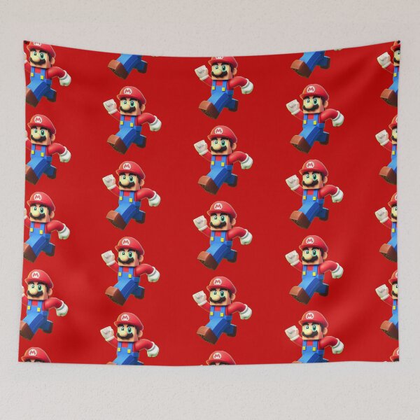 Item preview, blocky red plumber designed and sold by PowerUpPalette.