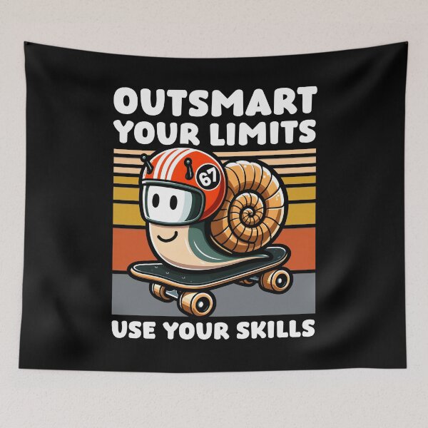 Item preview, Cute Snail on Skateboard | Motivational Saying Goals designed and sold by Infinitee8hirts.