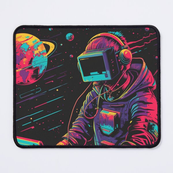 Item preview, Pixelated Cyberpunk Video Editor with Glitch Art Vibes - Monochromatic Vaporwave Design designed and sold by zax454.