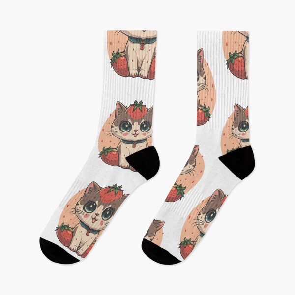 Item preview, Strawberry Cat designed and sold by PulseGraph.
