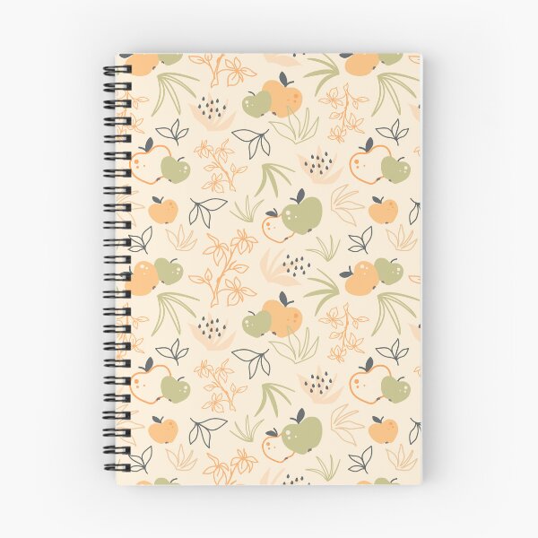 Item preview, Green and yellow apples summer garden seamless pattern designed and sold by Emoke Horvath.